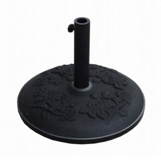 Ombrellone solo base nero rose cm50 kg25 misura tubo cm5,8x0,12h28