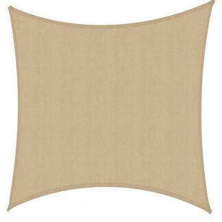 Vela ombreggiante tessuto quadro sabbiacm300x300x300