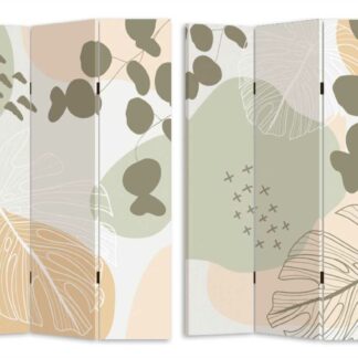 Paravento stampa multicolor 3 ante rettangolare cm120,6x2,5h180