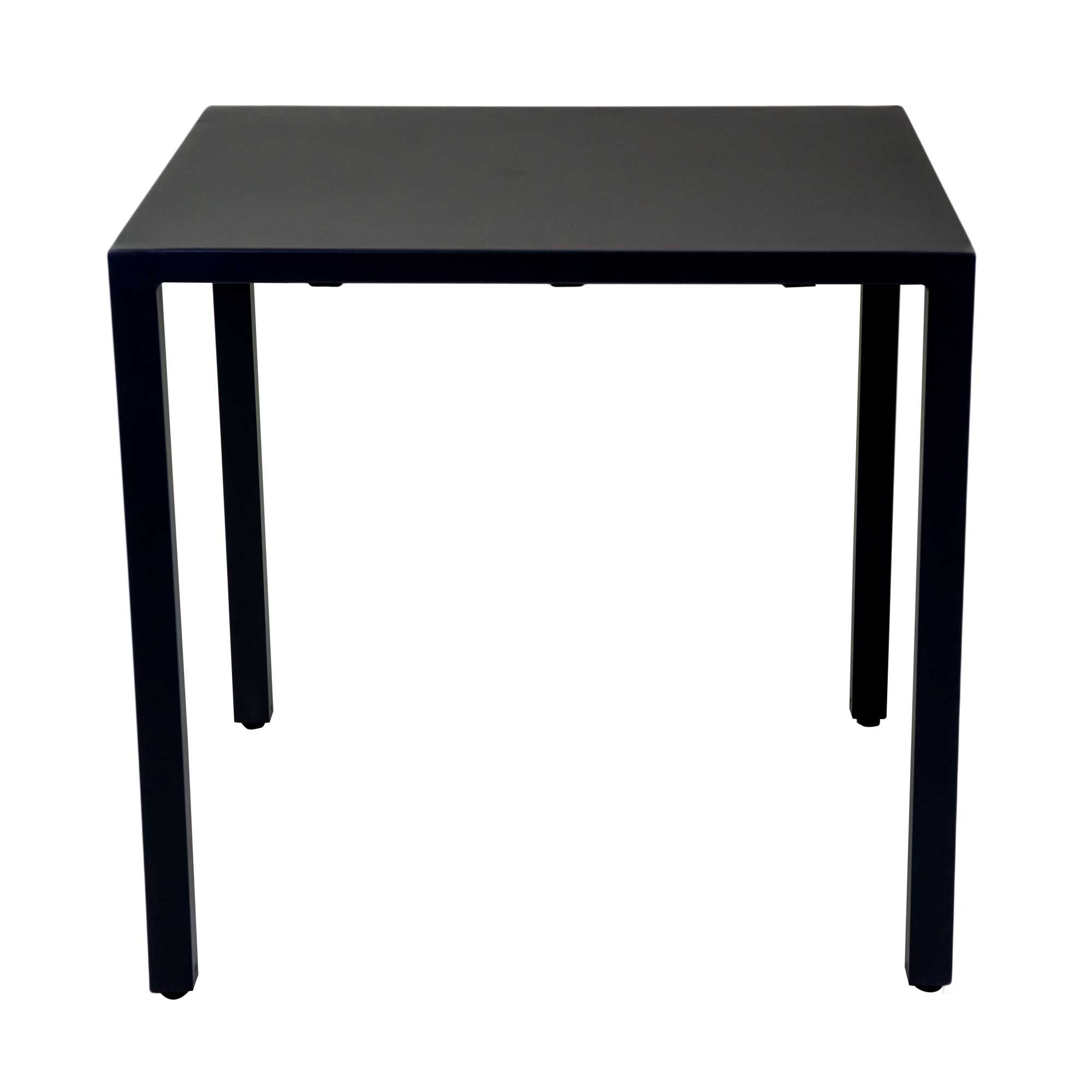 Tavolo alluminio regolabile Alma antracite quadro cm80x80h75 - immagine 3