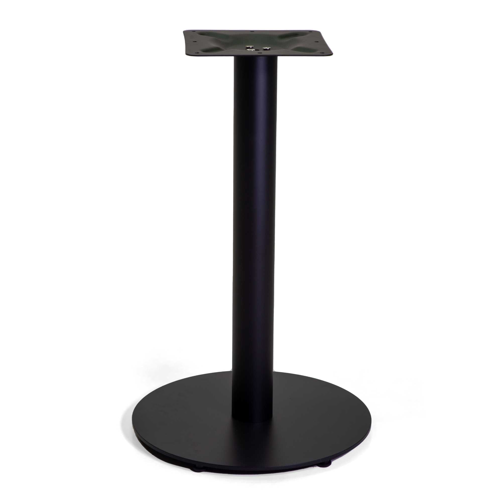 Base tavolo acciaio nero tondo cm ø45h72 - immagine 2