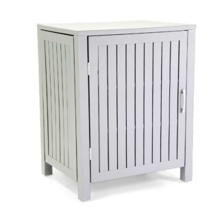 Mobiletto alluminio bianco cm70x54,5h90