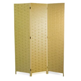 Paravento paper 3 ante naturale cm40h175