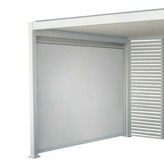 Tenda textilene Topeka manuale bianco cm3,75x2,32