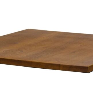 Top tavolo Bristol legno naturale quadro cm70x70X3