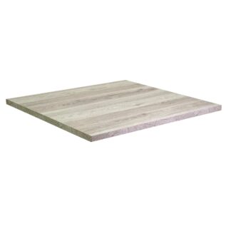 Top tavolo nobilitato rovere medusa quadro cm68x68X1,8