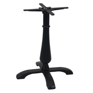 Base tavolo ghisa nero cm50x50h72