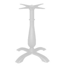 Base tavolo ghisa bianco cm50x50h72