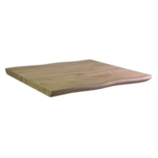 Top tavolo legno Canberra naturale quadro cm70x70h4