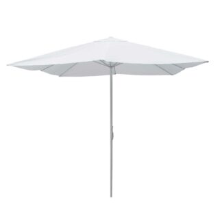 Ombrellone alluminio Utah bianco palo centrale 3x3h2,80m