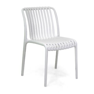 Sedia polipropilene Wren bianco cm40x58h47/80