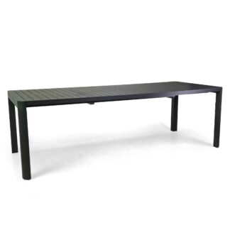 Tavolo alluminio Sullivan allungabile antracite cm180/240x100h75
