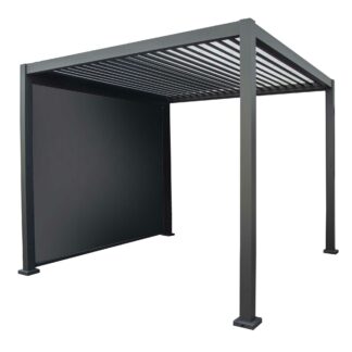 Tenda textilene Wyoming manuale antracite m3,816h2,135