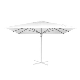 Ombrellone alluminio Mike palo centralebianco 4x4h3,6m