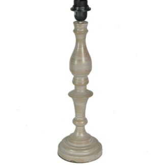 Lampada metallo tortora cm30h58