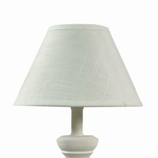 Cappello lampada bianco cmø22xh13,5x22