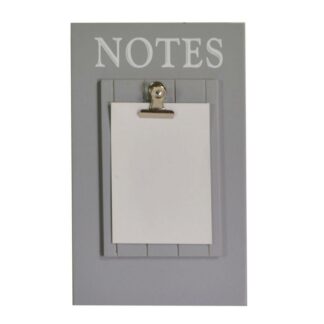 Portamemo intarsio cuori grigio cm24x15x3