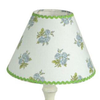 Cappello lampada blue roses  cm22xh15x22