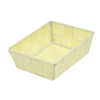 Cassetto poliestere crema cm18x14h6,5