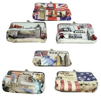 Portamonete ecopelle vintage 6ass cm16xh11x3