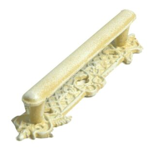 Maniglia ghisa crema cm22x4,5h4.5