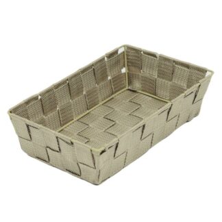 Cassetto poliestere tortora cm29x20h8,5