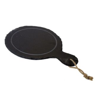 Tagliere lavagna ardesia tondo cm28x39