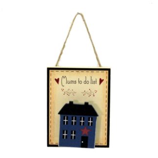 Portamemo legno mums to do list cm9x12x2