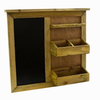 Mensola legno c/lavagna 3 piani cm51x11h47