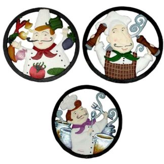 Sottopentola ghisa cuochi 3 assortiti tondo cmø20h17