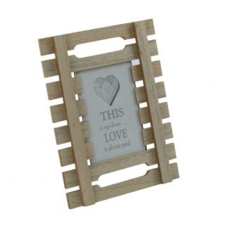 Portafoto da tavolo legno calliope cm26x1,2h29,5