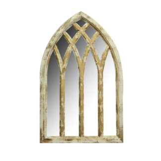 Specchio legno arco cm48,5x3,5h77