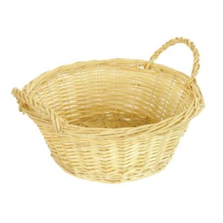 Cestina vimini naturale gemiza tondo cmø25h10