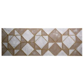 Quadro dipinto figure oro cm50x150x3