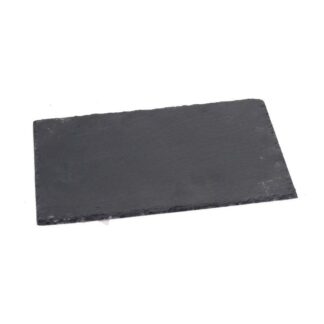 Piatto ardesia rettangolare cm20x35h0,5