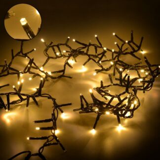 Luce filo 500 led bianco caldo luce fissa cm1000 al. fissa uso esterno