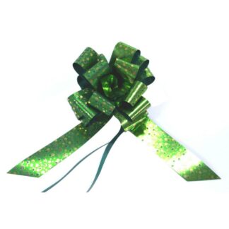 Fiocco rapid 31mm stelline verdi 12xh18x5