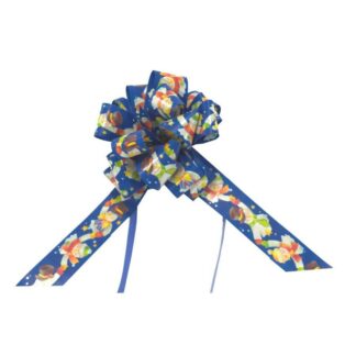 Fiocco rapid 31mm blu con bambini 12xh18x5