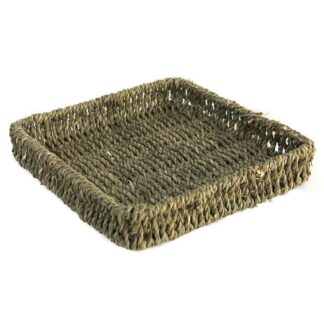 Cestina cordi piatto quadro cm17x17h3