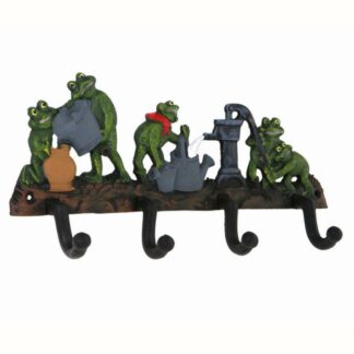 Appendino ghisa ranocchi lavorat 4p cm26x5h13