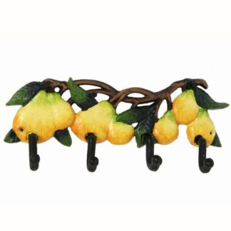 Appendino pere colorato 4p cm28x5,5h10,5