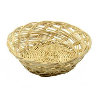 Cestina vimini griglia tonda cmø20xh20x6