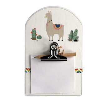 Portamemo legno lama rettangolare cm12x18,5x3