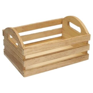 Cassetto legno naturale rettangolare cm21x15h8/11