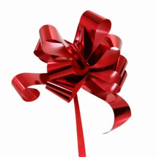 Fiocco rapid 50mm rosso lucido 18xh25x8