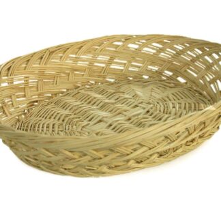 Cestina ovale grigliata 38x28h8