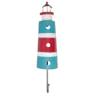 Appendino metallo mare 1 posto faro cm10,5x44x5