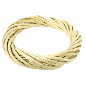 Coroncina vimini naturale 13'' cmø33