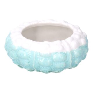 Svuotatasche ceramica mare verde acqua tondocmø13,2h5,2