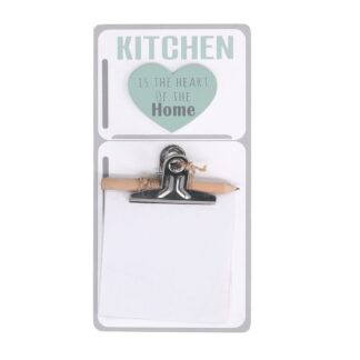 Portamemo legno home bianco cm10x20x3